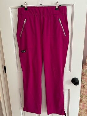 koi Basics Magenta Scrub Pants